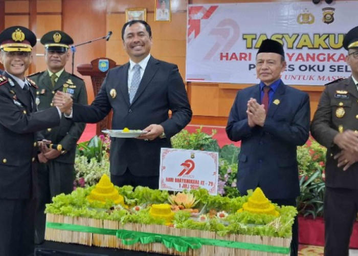 Rayakan HUT Bhayangkara ke-79, Bupati: Terus Layani Masyarakat dengan Tanggap