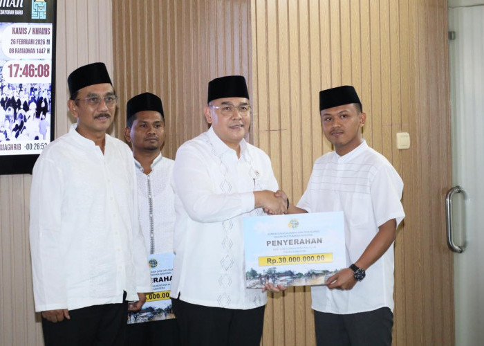 Berbagi di Bulan Suci Ramadan, Kementerian ATR/BPN Salurkan Bantuan untuk Pegawai Terdampak Bencana di Aceh