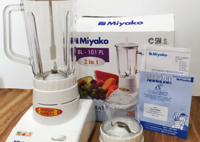Rekomendasi Blender Miyako Terbaik 2026  Murah, Kuat, dan Cocok untuk Dapur Rumahan