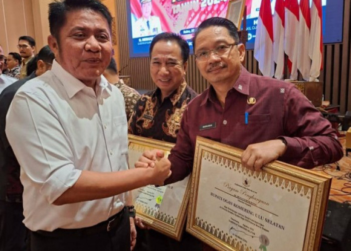 4.914 Pekerja Miskin Ekstrem Terlindungi, OKU Selatan Sabet Paritrana Award 2024