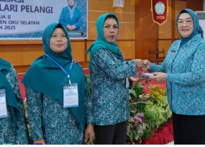 Dorong Keluarga Mandiri, TP PKK OKU Selatan Gelar Sosialisasi Gelari Pelangi