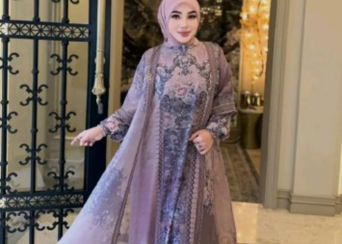 Viral di TikTok, Gamis Shella Saukia Jadi Buruan untuk Outfit Lebaran 2026