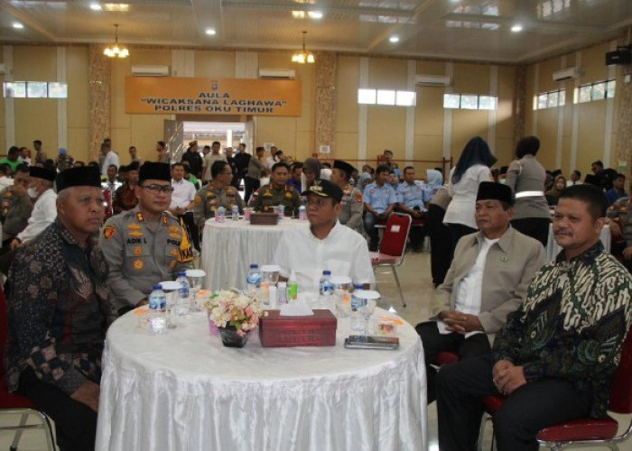 Jaga Kamtibmas Ramadan, Kapolres OKU Timur Gelar Buka Puasa Bersama