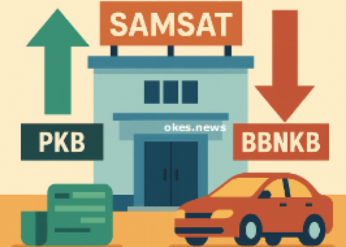 PKB OKU Surplus BBNKB Melambat, Samsat Andalkan Pajak Kendaraan Baru