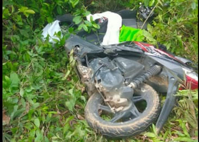 Pelaku Begal Kabur, Motor Hasil Rampokan Dibuang 