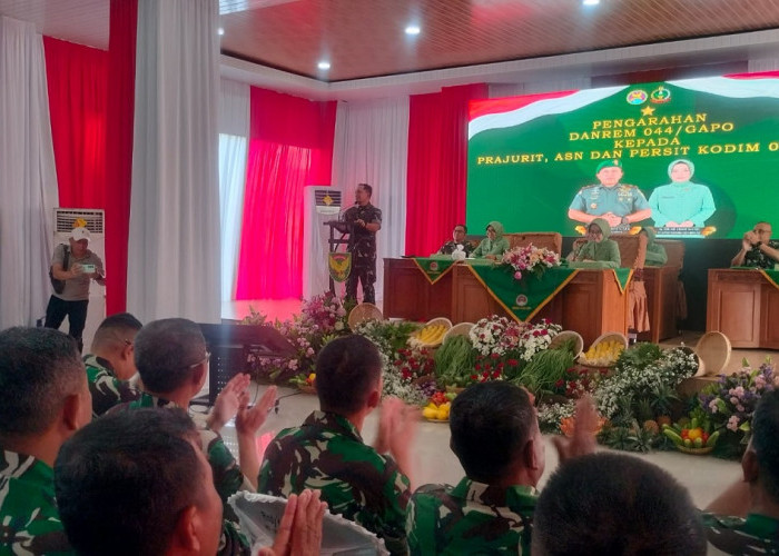 Danrem Ingatkan Anggota Jauhi Judi Online dan Narkoba