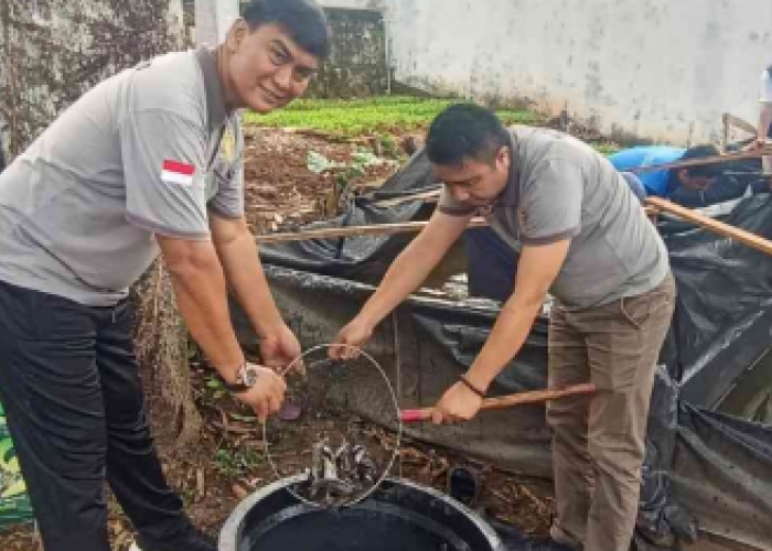 Warga Binaan Rutan Baturaja Bekali Keterampilan Penyortiran Benih Ikan Lele