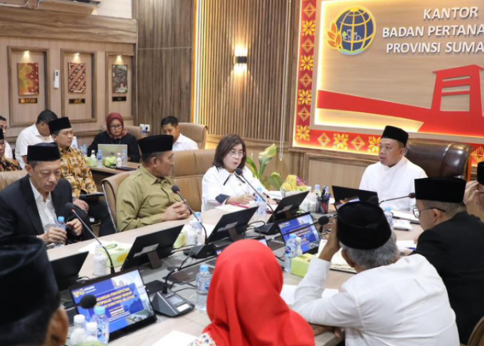 Silaturahmi dengan Organisasi Keagamaan di Sumsel, Dorong Sertipikasi Tanah Wakaf dan Rumah Ibadah