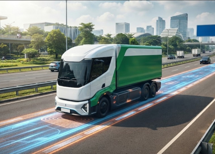 Honda Uji Jalan yang Bisa Mengisi Daya Truk Listrik Saat Melaju