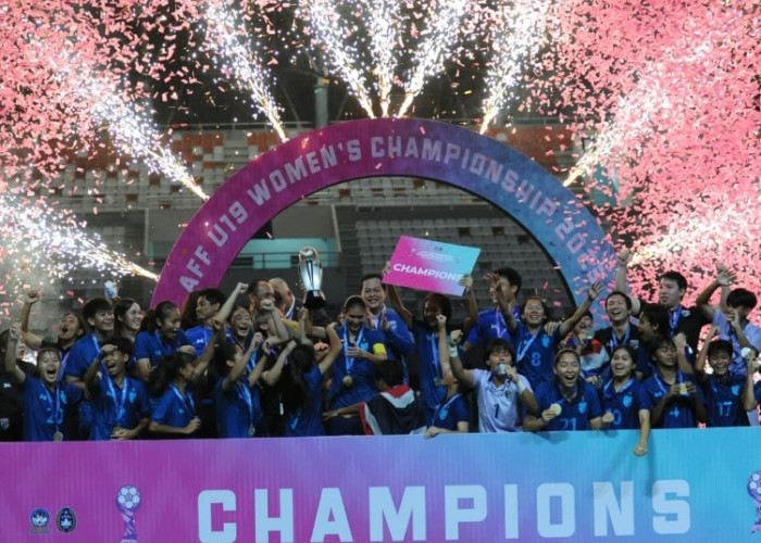 Timnas Thailand U-19 sukses menjadi juara pada ajang AFF  U-19 Women Championship 2023