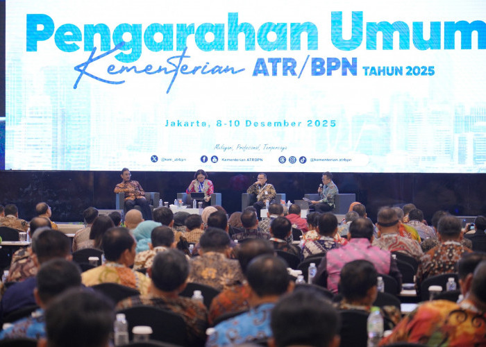 Beri Pengarahan Umum di Rakernas 2025, Sekjen ATR/BPN: Pahami Renstra dan Manfaatkan Momentum Penghujung Tahun