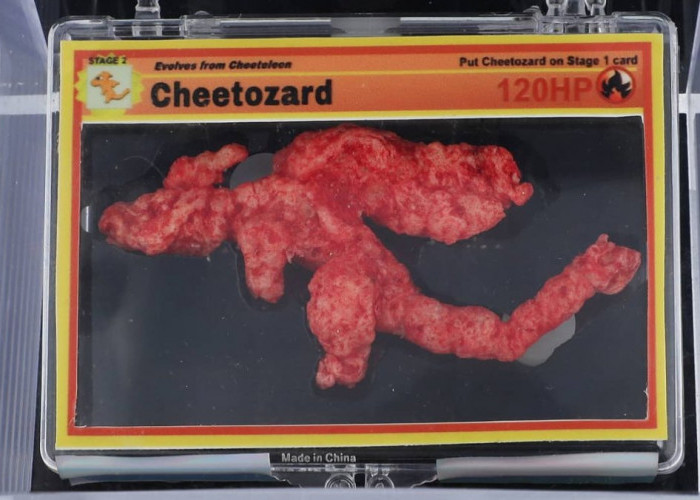 Cheetozard, Cheeto Mirip Charizard Ini Dilelang, Tawaran Udah Tembus Rp62 Juta!