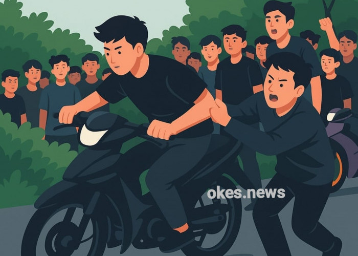  Balap Liar di Lubuk Batang OKU Bikin Warga Resah, Nyawa Jadi Taruhan
