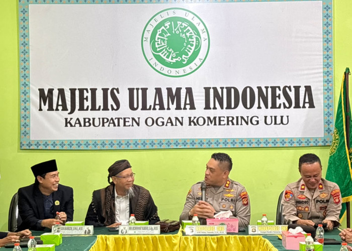 Kapolres OKU Jalin Silaturahmi dengan Tokoh Agama