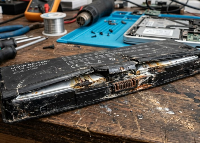 5 Kebiasaan Sepele yang Diam-Diam Bikin Baterai Laptop Cepat Rusak