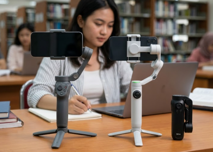 7 Gimbal Smartphone Terbaik Mei 2026 Bikin Video Sinematik Makin Smooth