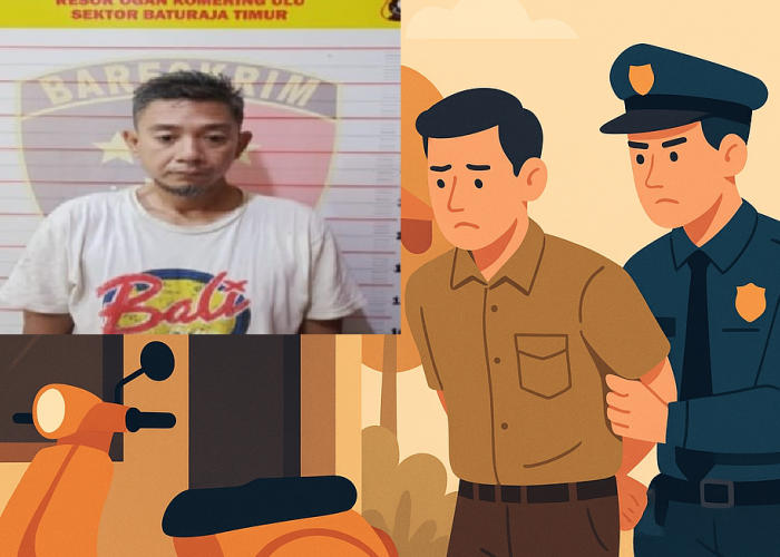 Gadaikan Motor Kenalan, Oknum PNS di OKU Terjerat Kasus Penggelapan, Nih Tampangnya