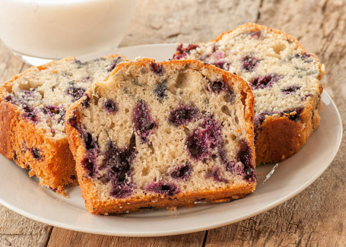 Resep Lemon Blueberry Loaf yang Menggugah Selera