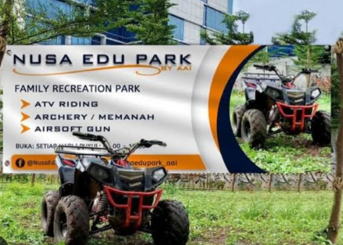 Uji Adrenalin di Nusa Edu Park, Sebuah Destinasi Wisata Terbaru dengan Beragam Fasilitas Segini Tarifnya