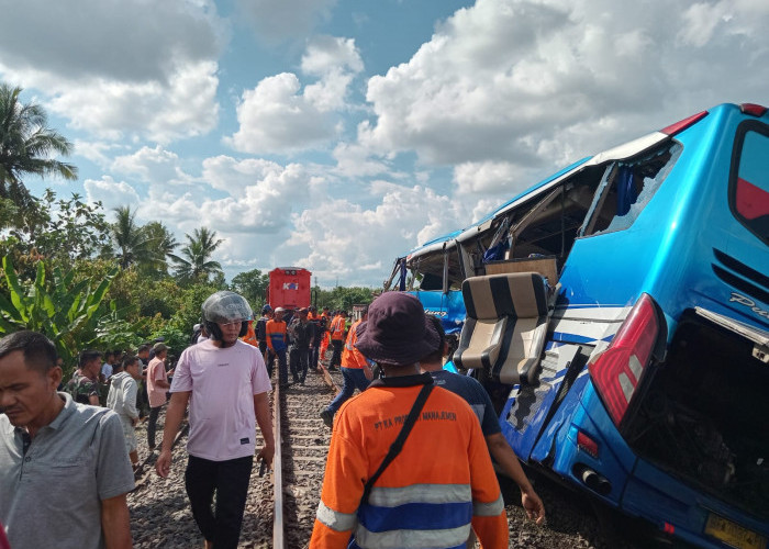 Dua Bulan Terjadi Kecelakaan, Dishub OKU Timur Usulkan Palang Pintu Perlintasan Rel Kereta Api   