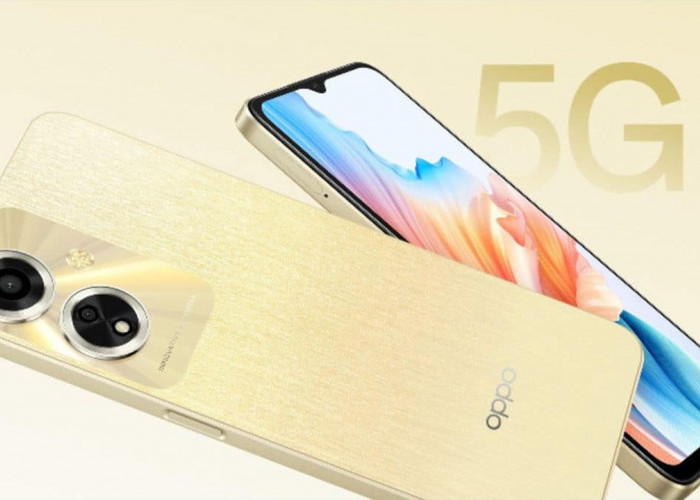 Ponsel Terbaru Oppo A59 5G Rilis Dengan Chipset Terbaru MediaTek Dimensity 6020, dan Baterai SuperVOOC