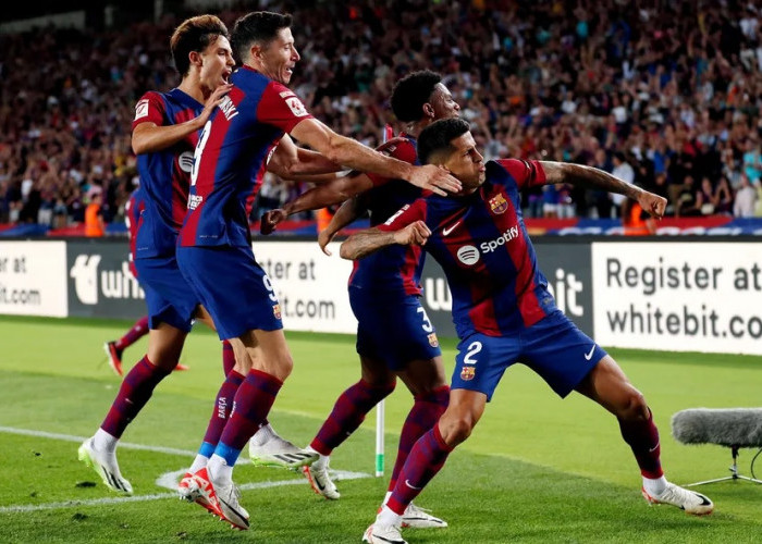 Hasil Pertandingan Barcelona 3-2 Celta Vigo, Comeback Heroik