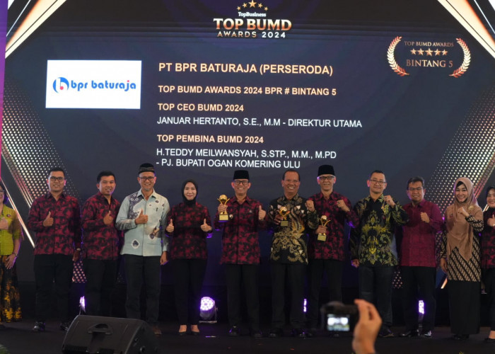 Kabupaten OKU Boyong 3 Penghargaan TOP BUMD Award 2024 Sekaligus 
