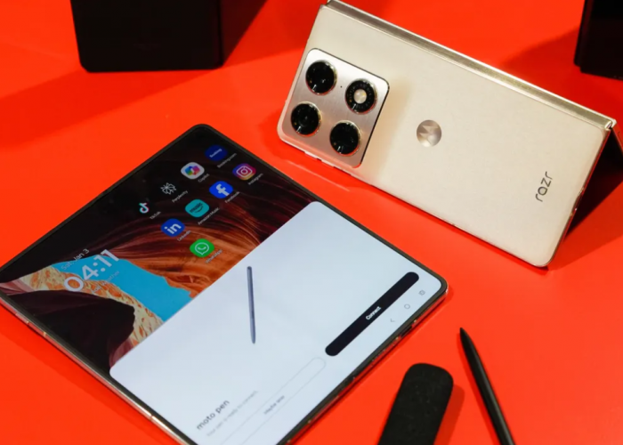 Motorola Razr Fold Resmi di MWC 2026 Foldable Super Tipis dengan Layar Terang 6.200 Nits dan Kamera 50MP