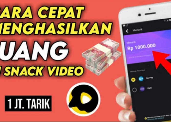 Seutuhnya Jadi Kreator di Snack Video Hasilkan Uang Jutaan RUpiah Tanpa Undang Teman 2023