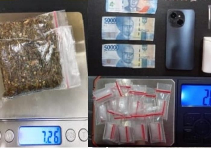 Dua Pria di OKU Diduga Pengedar Narkotika Digulung Polisi