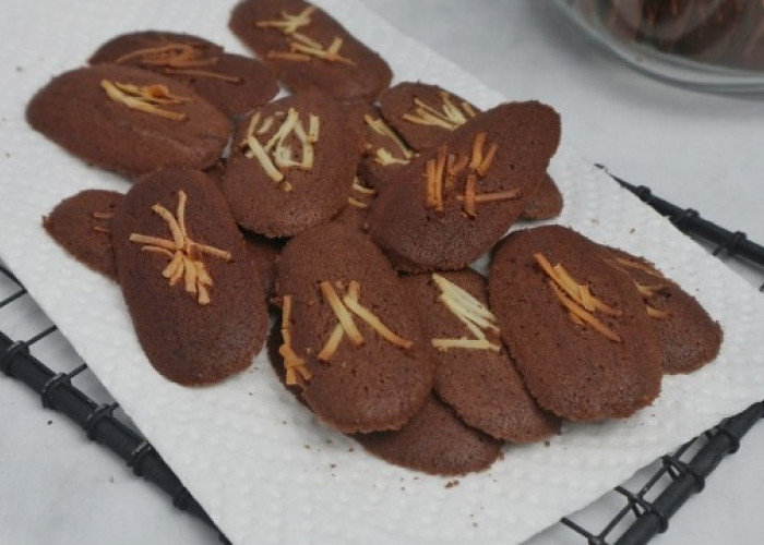 Resep Lidah Kucing Cokelat Renyah, Kue Tipis dengan Aroma Cokelat yang Menggoda