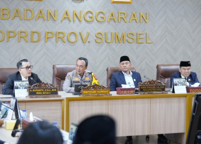 Silahturahmi Kapolda Sumsel Bersama Pimpinan dan Anggota DPRD Sumsel