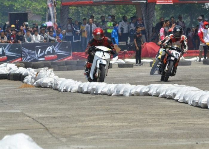 Bangun Sirkuit Road Race di GOR Baturaja, Kadispora : Dua Kali Ngegas La Finish