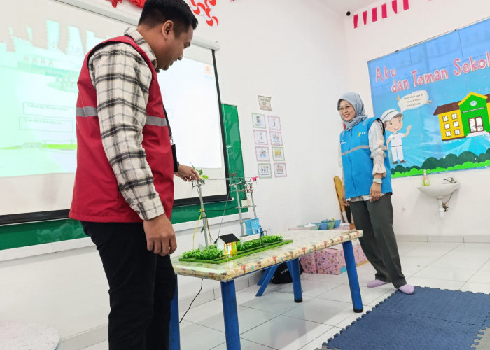 PLN Tanamkan Kesadaran Keselamatan Listrik Sejak Dini Bagi Pelanggan Cilik TK Islam Al Azhar Bengkulu
