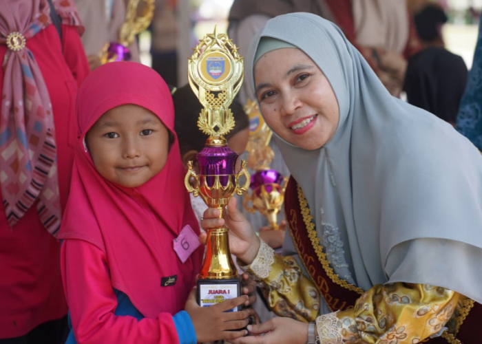 Gebyar Literasi PAUD OKU Timur, Dorong Kreativitas dan Minat Baca Anak