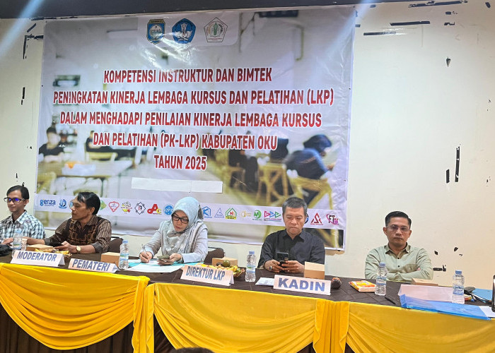 Disdik OKU Genjot Kualitas LKP Kompeten Hadapi Dunia Kerja