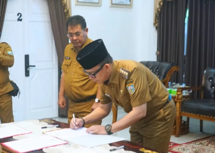 Pemkab OKU Buka Tahun Anggaran 2026  dengan Perjanjian Kinerja OPD dan Kecamatan