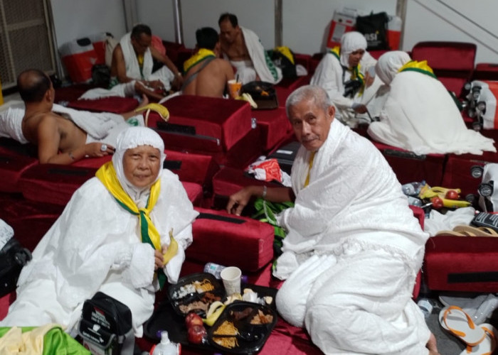 INFO HAJI: Sempat Telat Dapat Makan, Berikut Jadwal Kepulangan Jemaah Haji OKU Menuju Indonesia