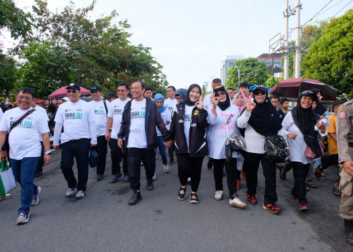 Semen Baturaja Ajak Masyarakat Jalan Sehat Bersama BUMN di OKU