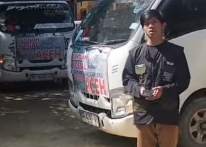 Bantuan Warga Banding Agung OKU Selatan Tiba di Aceh, Disalurkan ke Korban Banjir