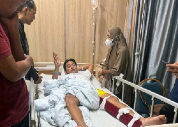 Atlet Futsal OKU Alami Patah Tulang Akibat Tekel Keras