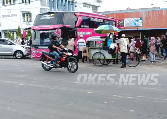 ,Arus Balik Lebaran Memuncak di OKU, Tiket Bus Melonjak hingga Rp750 Ribu