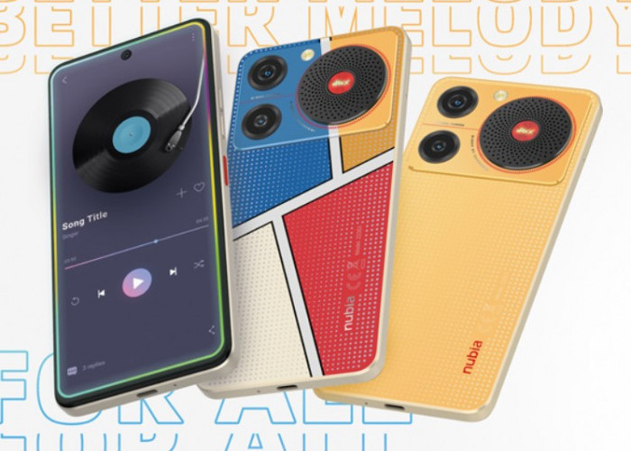 Nubia Music Smartphone Khusus Pecinta Musik yang Dirilis dengan Harga Terjangkau!