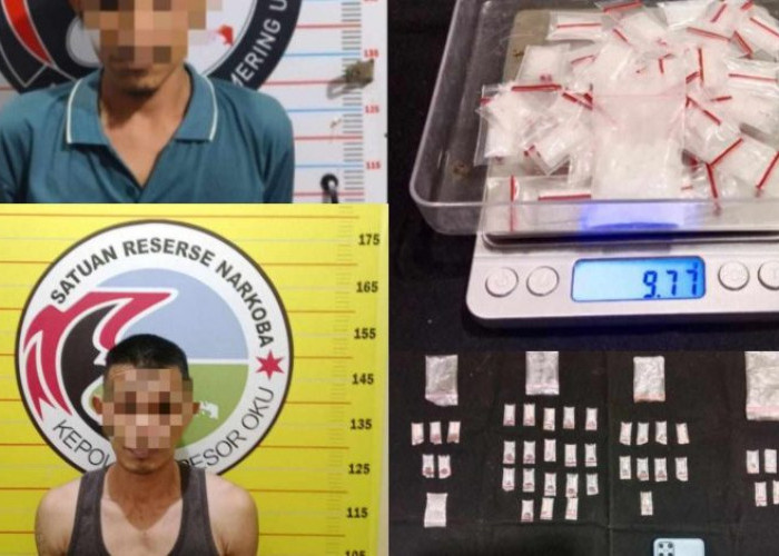 Polres OKU Bongkar 50 Paket Sabu dari Pelayanan 110