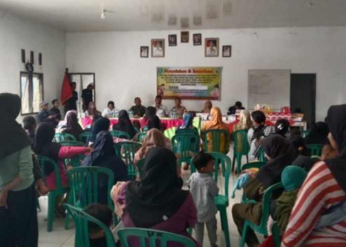 Penyuluhan Cegah Stunting di Desa Bumi Agung Jaya Sasar Balita dan Ibu Hamil