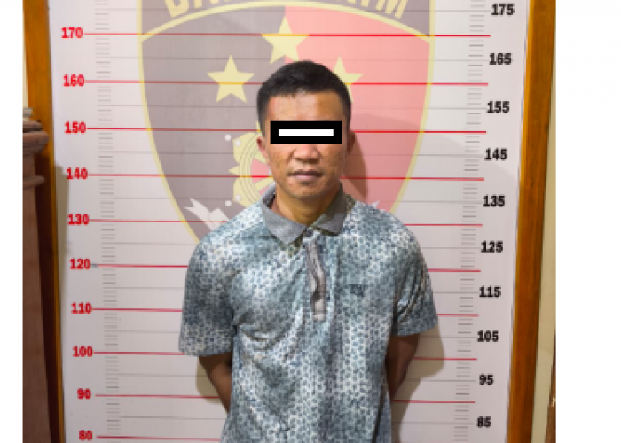 Pria asal OKU Selatan Renggut Barang berharga saat Korban Tertidur