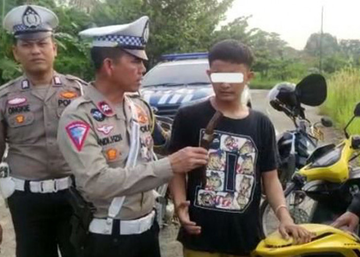 Bawa Sajam, Satu Pemuda Diamankan Polisi