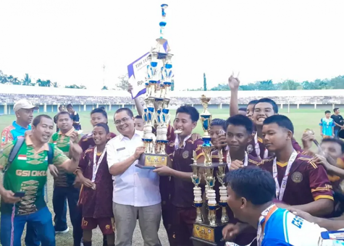 Juara GSI OKU 2026, Tim Sepak Bola Pelajar Baturaja Timur Siap Bidik Level Provinsi