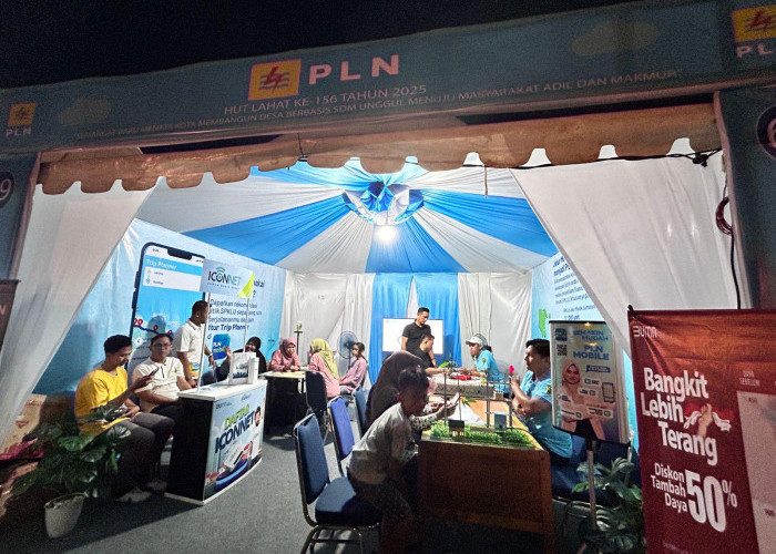 PLN Hadirkan Diskon Tambah Daya 50 Persen di Pameran HUT Lahat ke-156