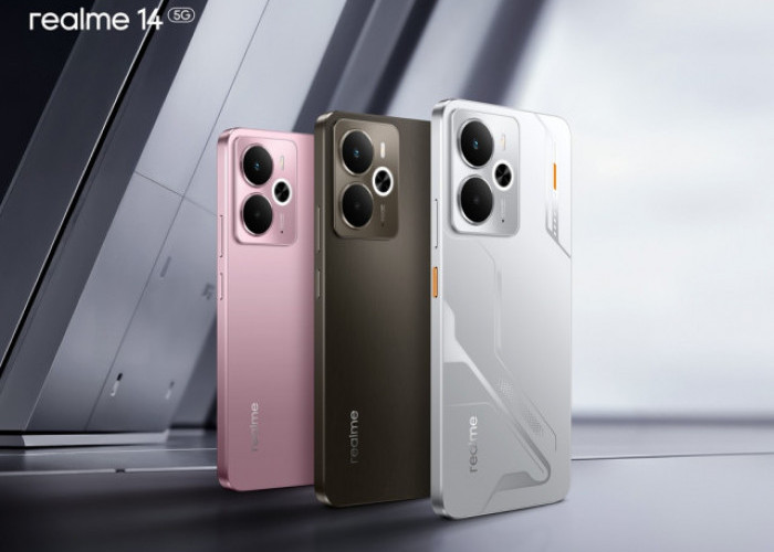Realme 14T 5G Resmi Hadir di Indonesia, HP Gaming Keren Buat Anak Muda